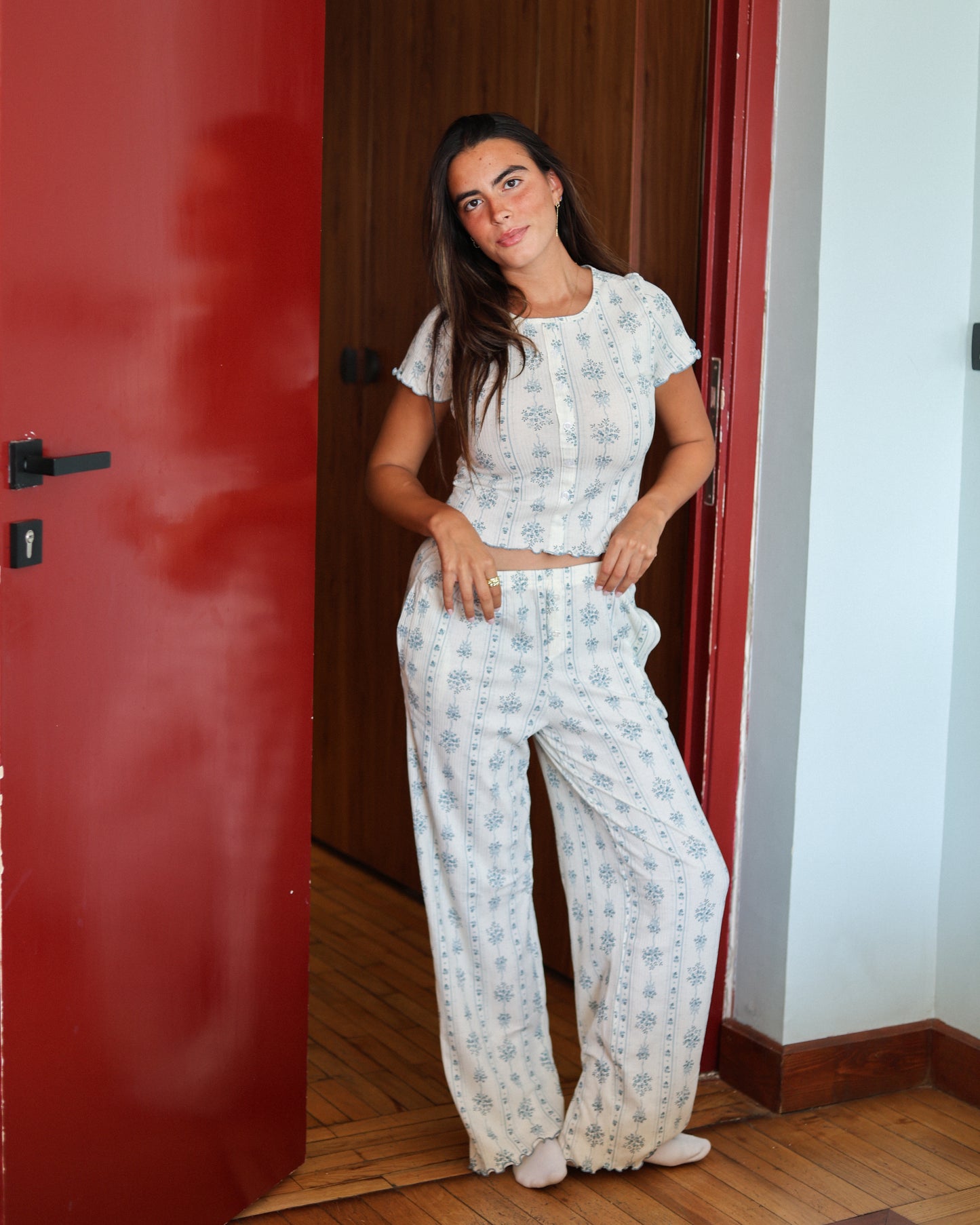 Vintage Bloom PJ in Blue